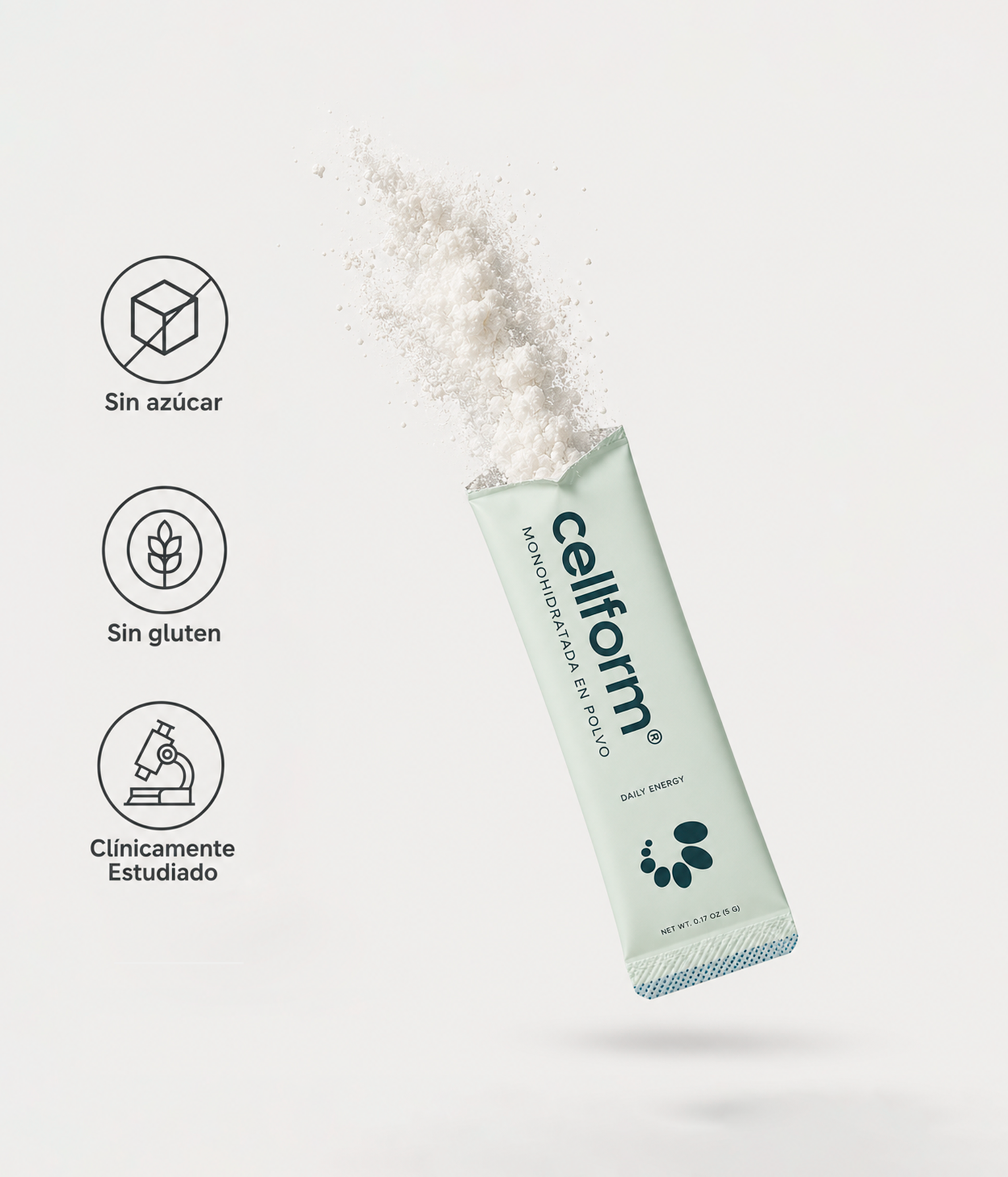 CELLFORM On-The-Go - Sobres de viaje (60 pza)
