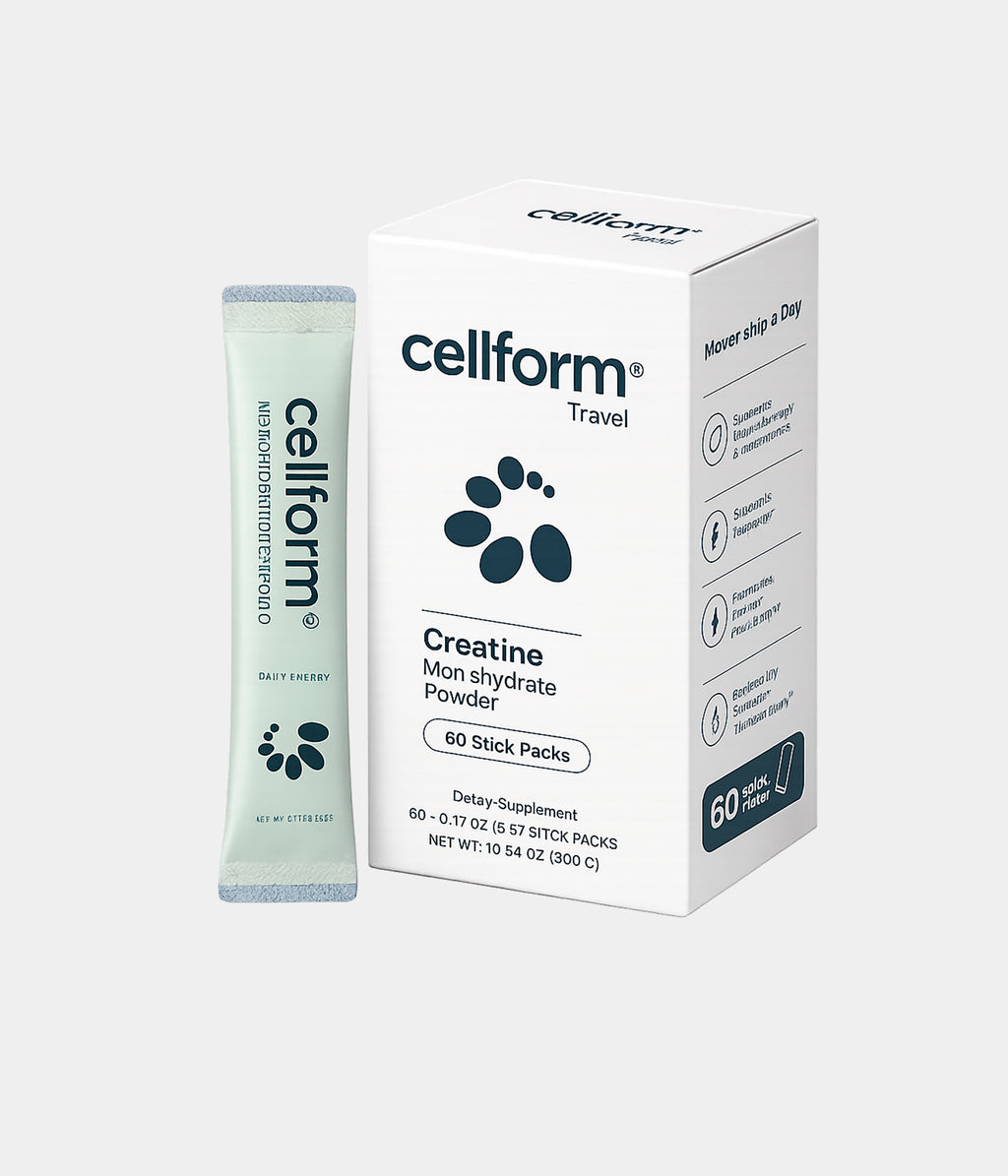 CELLFORM On-The-Go - Sobres de viaje (60 pza)